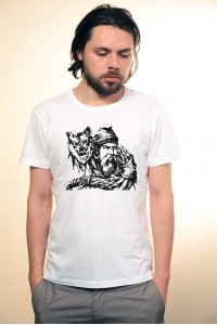 Tricou Teal Decebal Portret